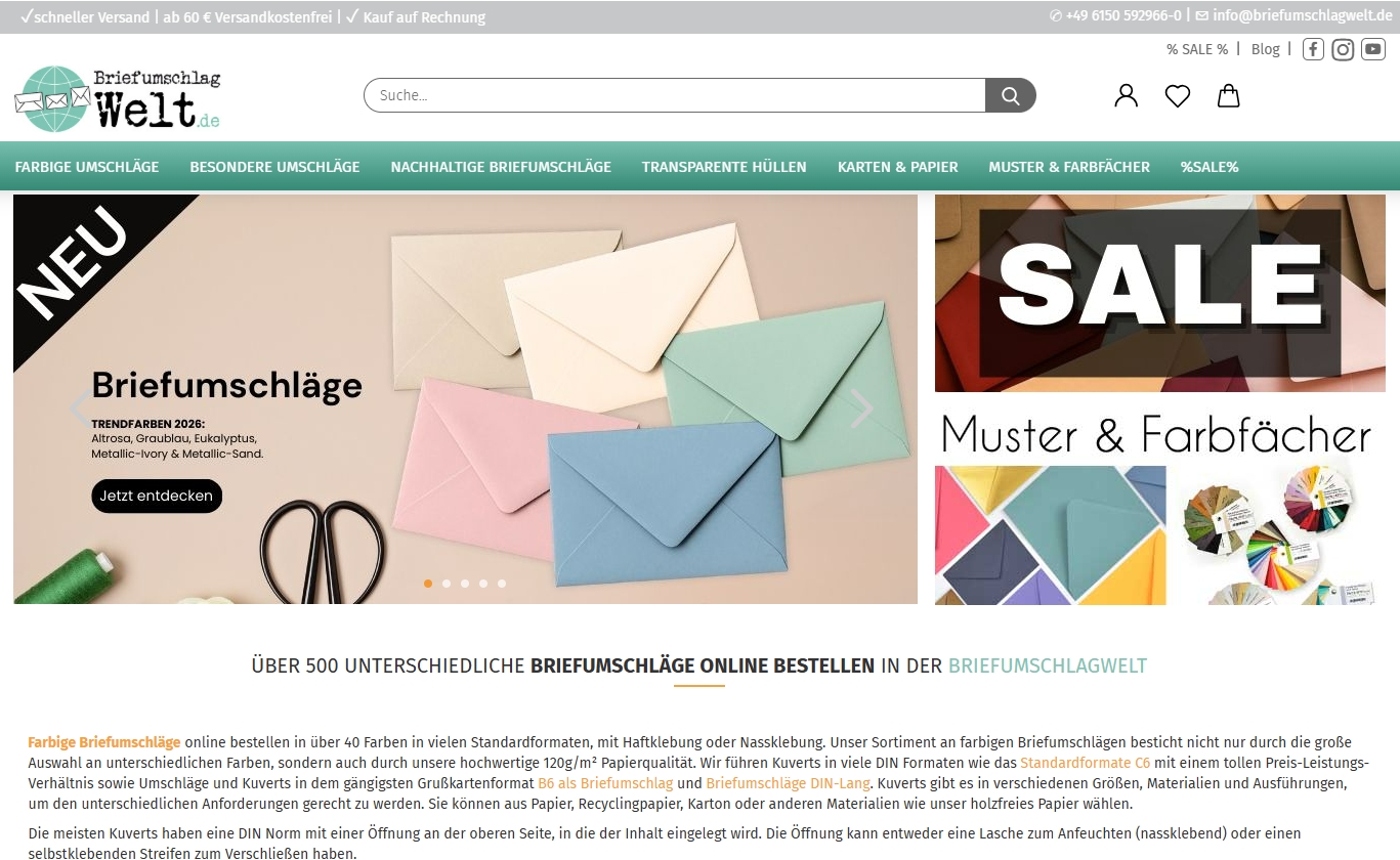 Briefumschlagwelt