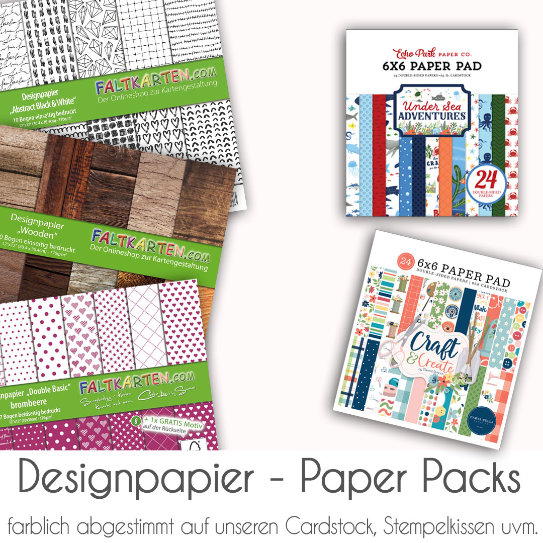 Designpapier & Paper Packs
