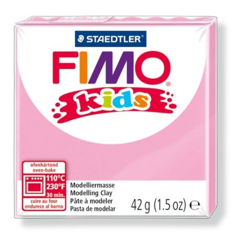 FIMO Kids Knete - rosa, Modelliermasse 42g