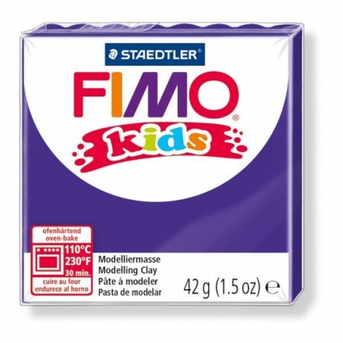 FIMO Kids Knete - lila, Modelliermasse 42g