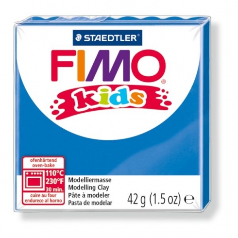 FIMO Kids Knete - blau, Modelliermasse 42g