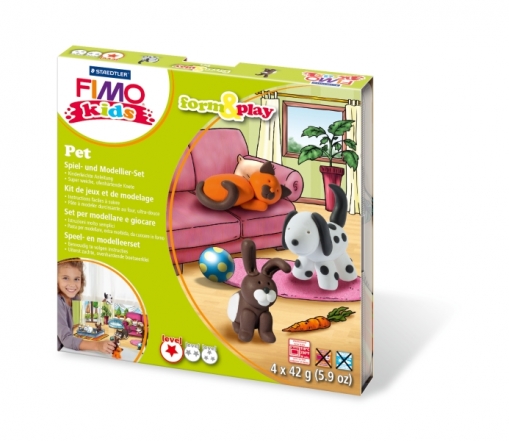 Fimo kids Form&Play Set "Pets"