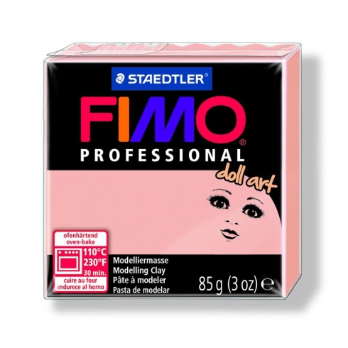 Fimo Professional Doll Art in rose, 85g Packung