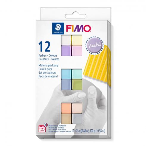 Fimo Soft Set "Pastel Colours" Modelliermasse 300g...