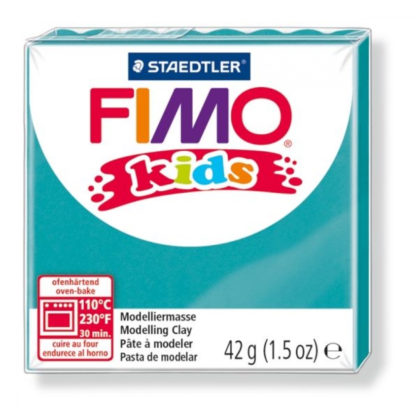 FIMO Kids Knete - türkis, Modelliermasse 42g