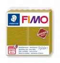 Fimo Leder Knete - olive, Modelliermasse 57g Normalblock