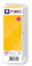 Fimo Soft Knete in sonnengelb, Modelliermasse 454g Großblock