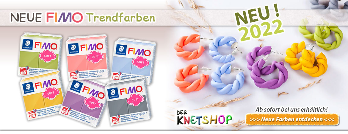 Staedtler Fimo Kids Modellierset Snow Princess 4 Farben ofenhärtend Knete Schnee 